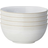 Denby Natural Canvas Set Of 4 Textured Cereal Frokostskål