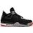 NIKE Air Jordan 4 Retro M - Black/Cement Grey/Summit White/Fire Red