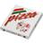 Antalis Pizzaæske hvid fluorfri 32x32x3cm 100stk Kagerulle