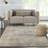 Nourison Solace Vintage Distressed Gray, Beige 60x"
