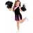 Widmann Cheerleader Childrens Costume