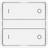 LAB3D ZigBee with On/Off symbols - White