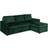 Sacramento Chaise Longue Sofa 218cm 3 personers