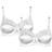 Naturana Underwired Bras with Elaborate Embroidery 2-pack - Eggplant Weis