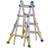 Werner 75064 Multi-purpose Telescopic Combination Ladder-4x4