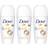 Dove Antiperspirant Advanced Care Deodorant With Coconut Scent 48H 50Ml, 3