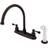 Kingston Brass KB725BL 8-Inch Centerset Kitchen Faucet Brown, Bronze