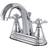Kingston Brass KS761BEX Essex 1.2 Centerset Bronze, Gray