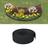vidaXL Garden Edgings 2 Black
