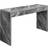 Convenience Concepts Northfield Gray Faux Marble Console Table 39.4x121.9cm