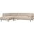 Woood OKSHATINE Hörnsoffa Lloyd Beige Soffa