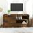vidaXL 80x35x36,5 konstrueret træ røget TV-bord