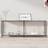 vidaXL konsolbord 200x35x75,5 Konsolbord 35x140cm