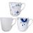 Royal Copenhagen History Mix Krus 38cl 3stk