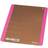 Donau Life Clipboard A4 with Clip Pink