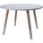 Kids Collection Børnebord Træ Hvid Ø60 cm