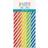 Unique Party Assorted Solid Color High Count Paper Straws 40ct