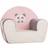 BigBuy Home Armchairs Panda Bear Pink