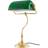 Karlskrona Lampfabrik Bankirlampa Bordlampe 43cm