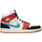 NIKE Air Jordan 1 Mid SE W - Sail/Chile Red/Black/Light Photo Blue