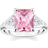 Thomas Sabo Ring with pink and white stones silver pink TR2362-051-9-56