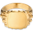 Jane Kønig Drippy Signet Ring - Gold