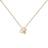 Pdpaola Mini Letter Halsband 18 kt Guldpläterad Silver - Dam