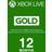 Xbox Live 12-month Gold Subscription Card EU