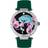 Bertha Womens Camilla Mother-Of-Pearl Leather-Band Teal One Size