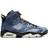 Nike Air Jordan 6 Retro Washed Denim M - Black/Sail/Varsity Red