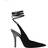 The Attico Venus Satin Slingback Pump