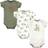 Hudson Baby Cotton Bodysuits 3-pack - Forest Deer