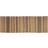 Dixie Fanny striped Beige, Brun, Natur cm