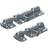 Foresti & Suardi Skudrigel forkromet messing 59x27mm 1stk