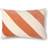 HKliving Randig Kudde 40x60 cm Peach-cream Komplett dekorationskudde Vit, Rosa (60x40cm)