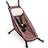 Croozer Baby Sæde Blosson red