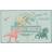 Fun House Jurassic World Dino Rug 80x120cm