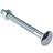 Forgefix 10CB8150 Carriage Bolt & Nut ZP M8 150mm Bag of