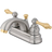 Kingston Brass KB2609AL 4 in Centerset Bathroom Faucet Brushed Nicke Grey