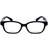 Kate Spade Abelina/F Asian Fit S30 Women's Eyeglasses Black Size 50