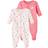Name It 2-Pack Pyjamas Dragt - Lyserød/Rose