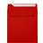 LUX 6 1/2 x 6 1/2 Square Envelopes Holiday Red 50 Qty