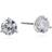 Kate Spade 3-Prong Crystal Stud Earrings Clear/silv Clear/silv