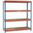 VFM Orange/Zinc Heavy Shelving System