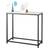 SoBuy FSB29-SCH White/Black Konsolbord 30x80cm