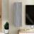 vidaXL Tv-Skab 30.5 x 30 x 90 cm Grå Sonoma-Eg TV-bord
