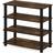 Furinno 4-Tier Turn-S-Tube Amber Pine Shoe Rack