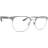 Ray-Ban Man Rb8422 Grey On Silver Clear Lenses Polarized 54-19