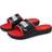 Puma Softride Slide Massage White/High-Risk Red Men's Shoes Black