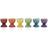 Le Creuset Rainbow Æggebæger 6stk